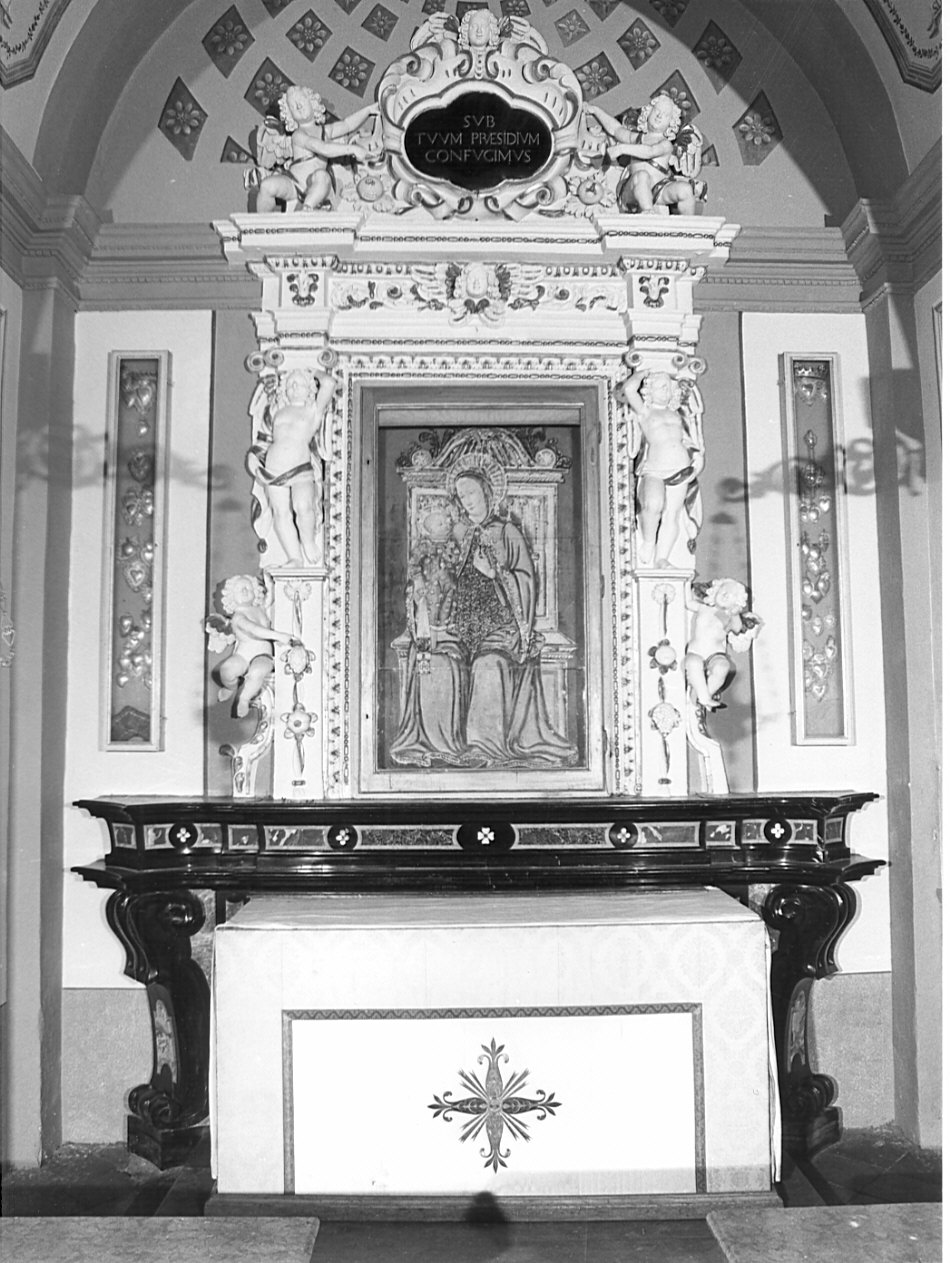 altare, complesso decorativo - bottega lombarda (sec. XVII)