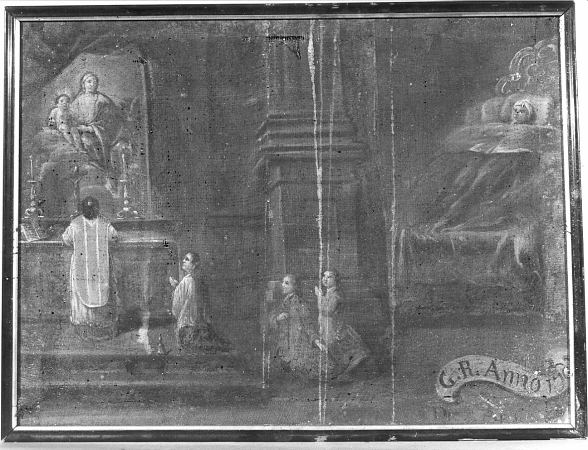 ex voto, opera isolata - ambito lombardo (primo quarto sec. XVIII)