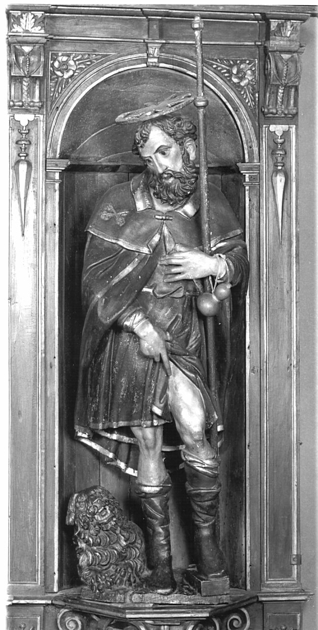 San Rocco (statua) - bottega lombarda (sec. XVI)