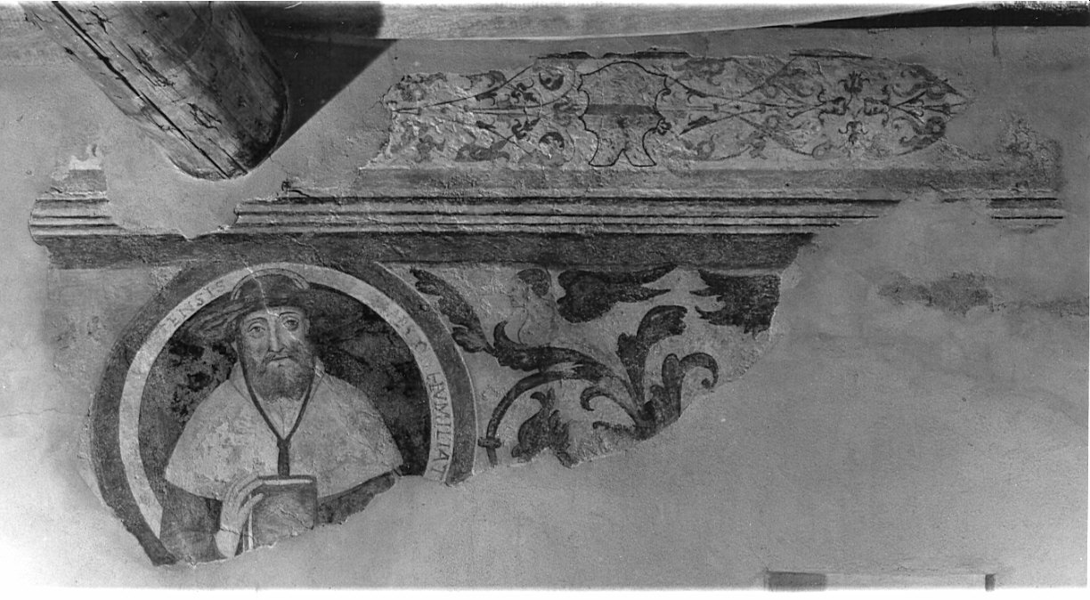 Santo vescovo (dipinto) - ambito lombardo (prima metà sec. XVI)