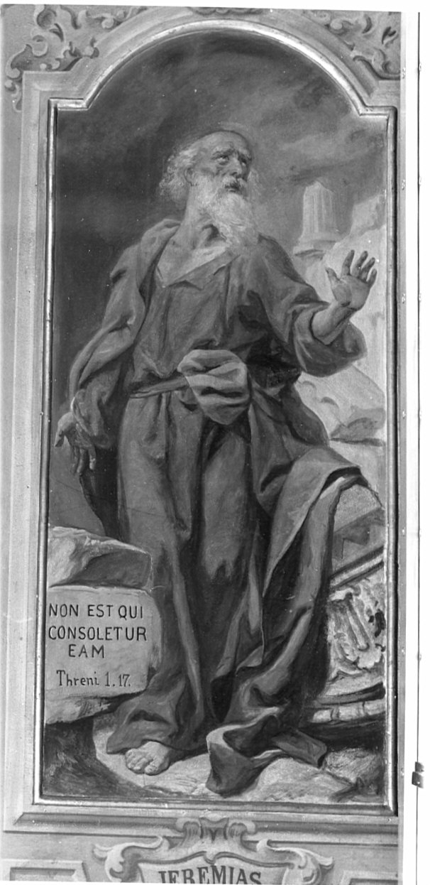 Geremia (dipinto) di Morgari Luigi (sec. XX)