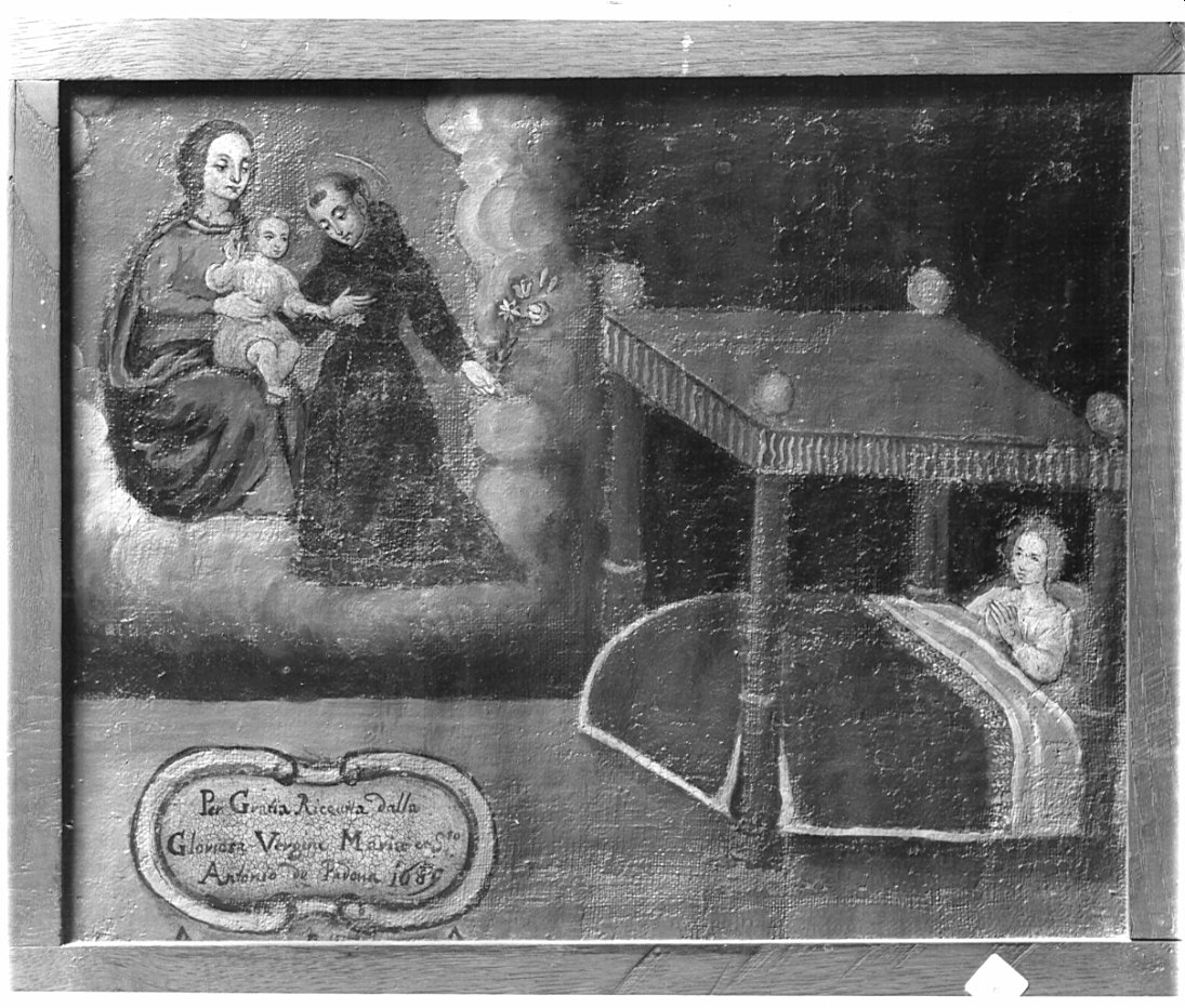 ex voto, opera isolata - ambito lombardo (sec. XVII)