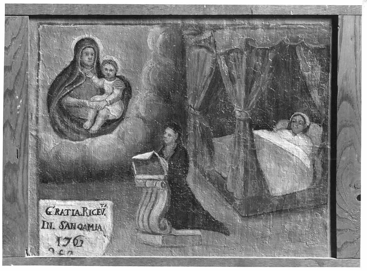 ex voto, opera isolata - ambito lombardo (sec. XVIII)