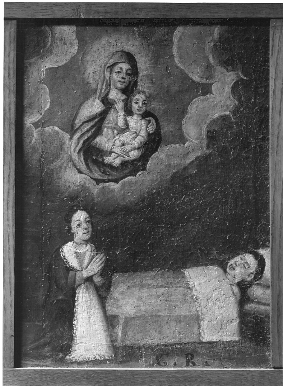 ex voto, opera isolata - ambito lombardo (sec. XIX)