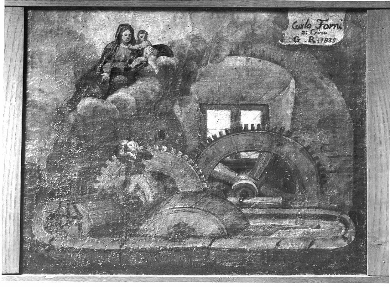 ex voto, opera isolata - ambito lombardo (sec. XIX)