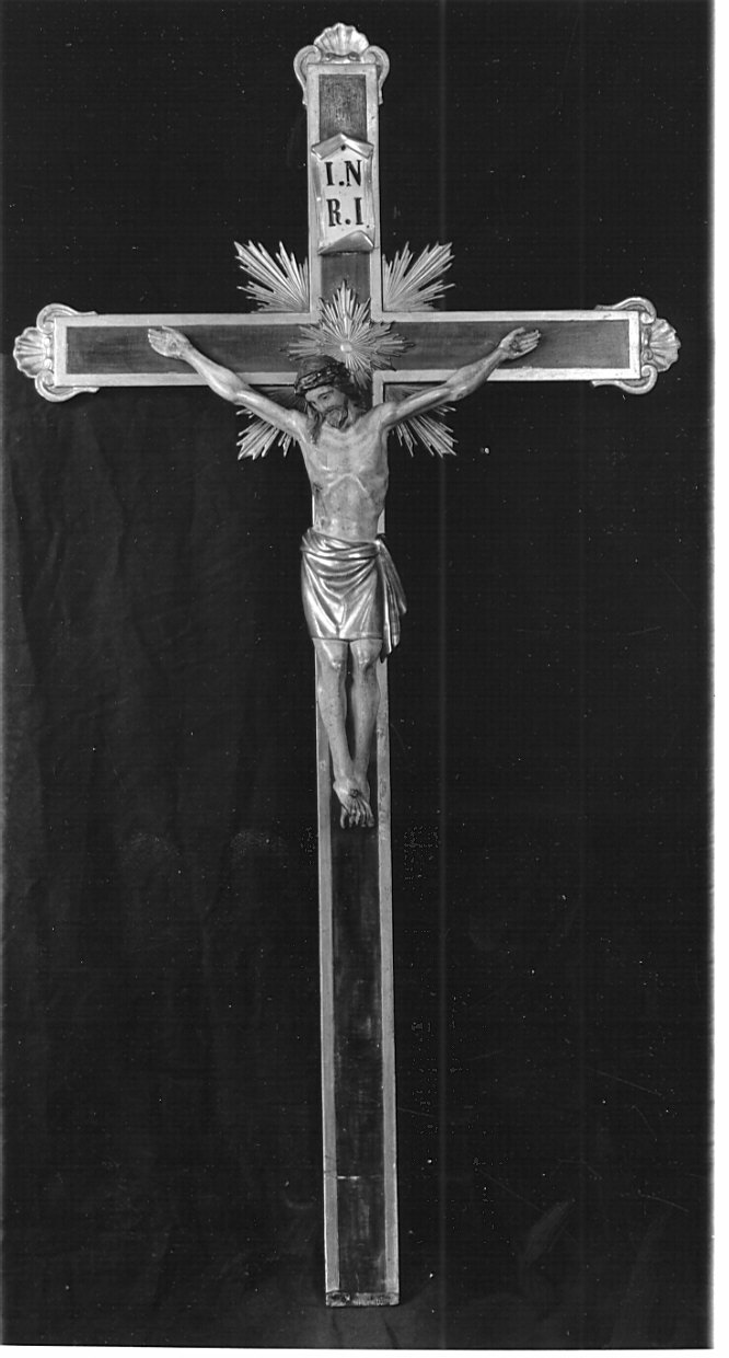 crocifisso, opera isolata - bottega lombarda (sec. XIX)