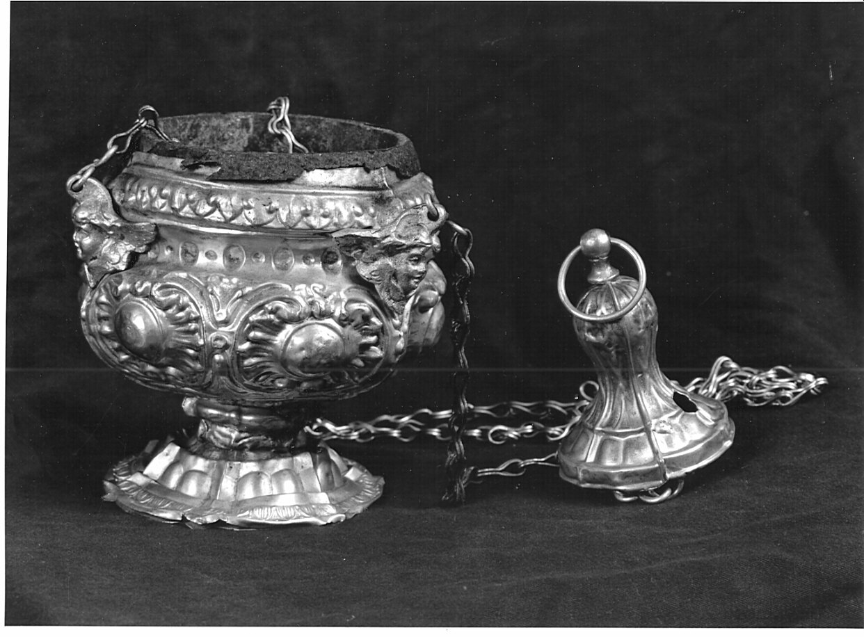 turibolo, opera isolata - bottega lombarda (sec. XVIII)