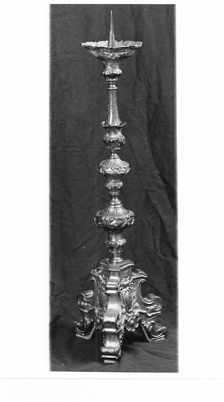 candeliere, serie - bottega lombarda (sec. XVIII)