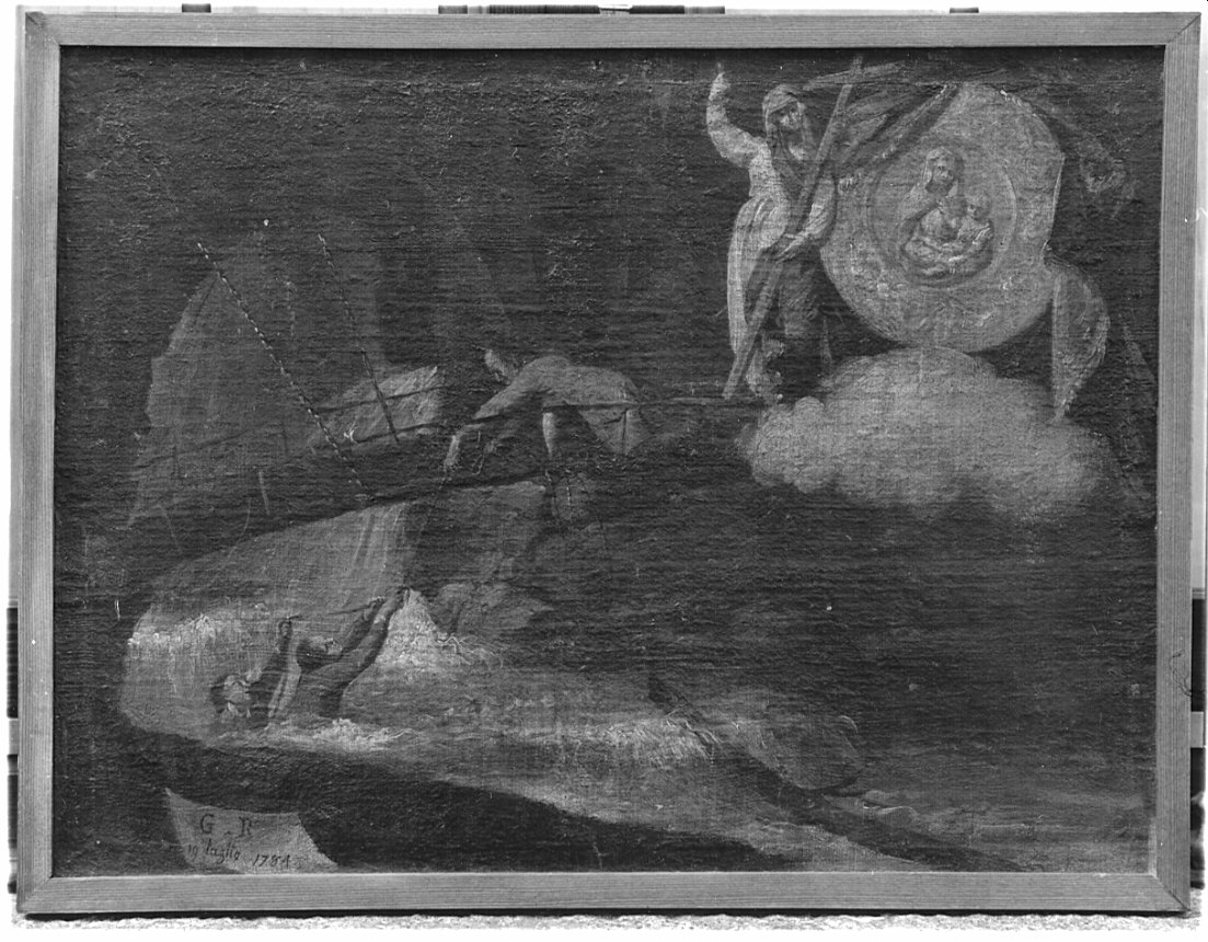 ex voto, opera isolata - ambito lombardo (sec. XVIII)