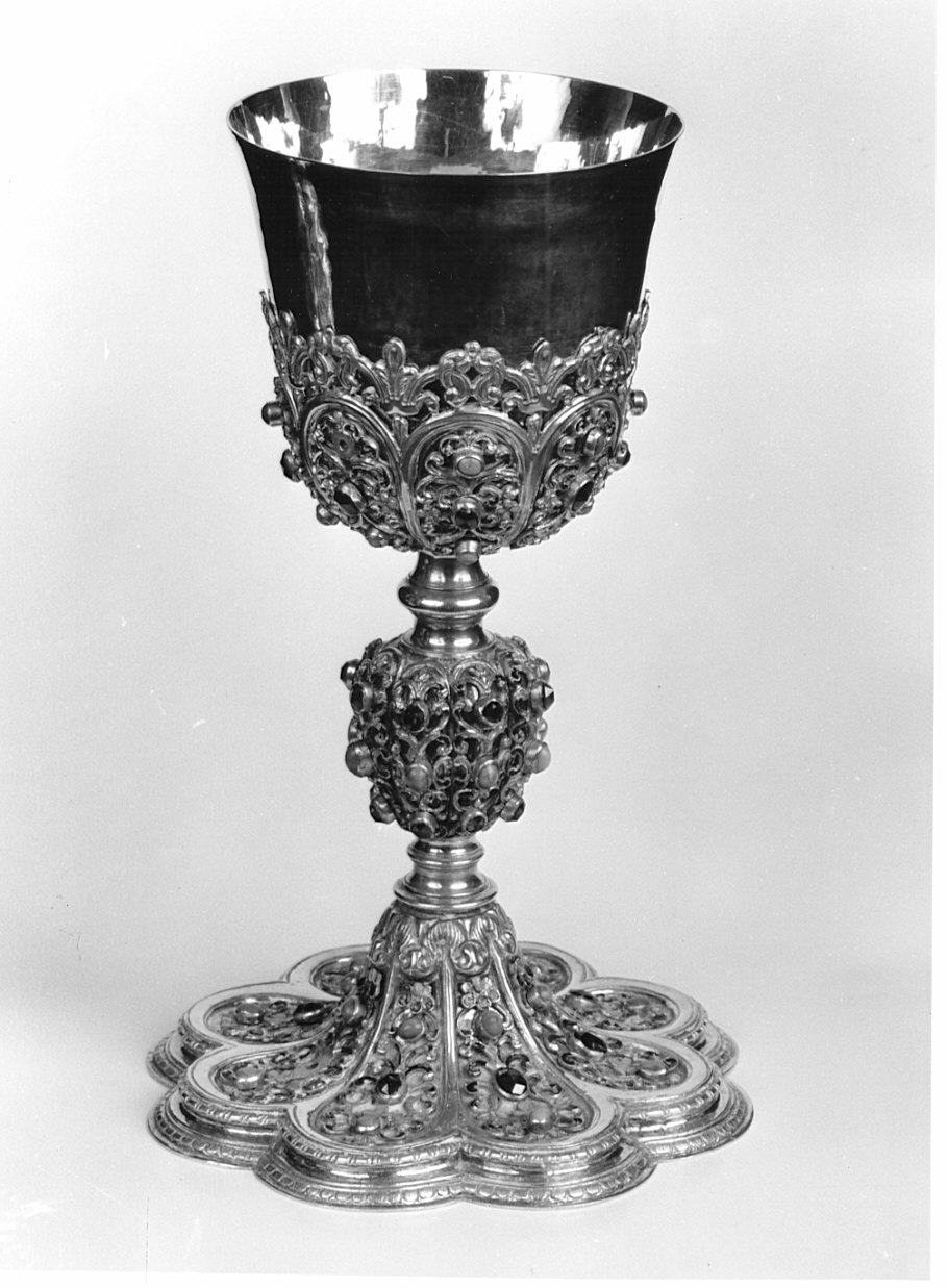 calice, opera isolata - bottega lombarda (sec. XIX)