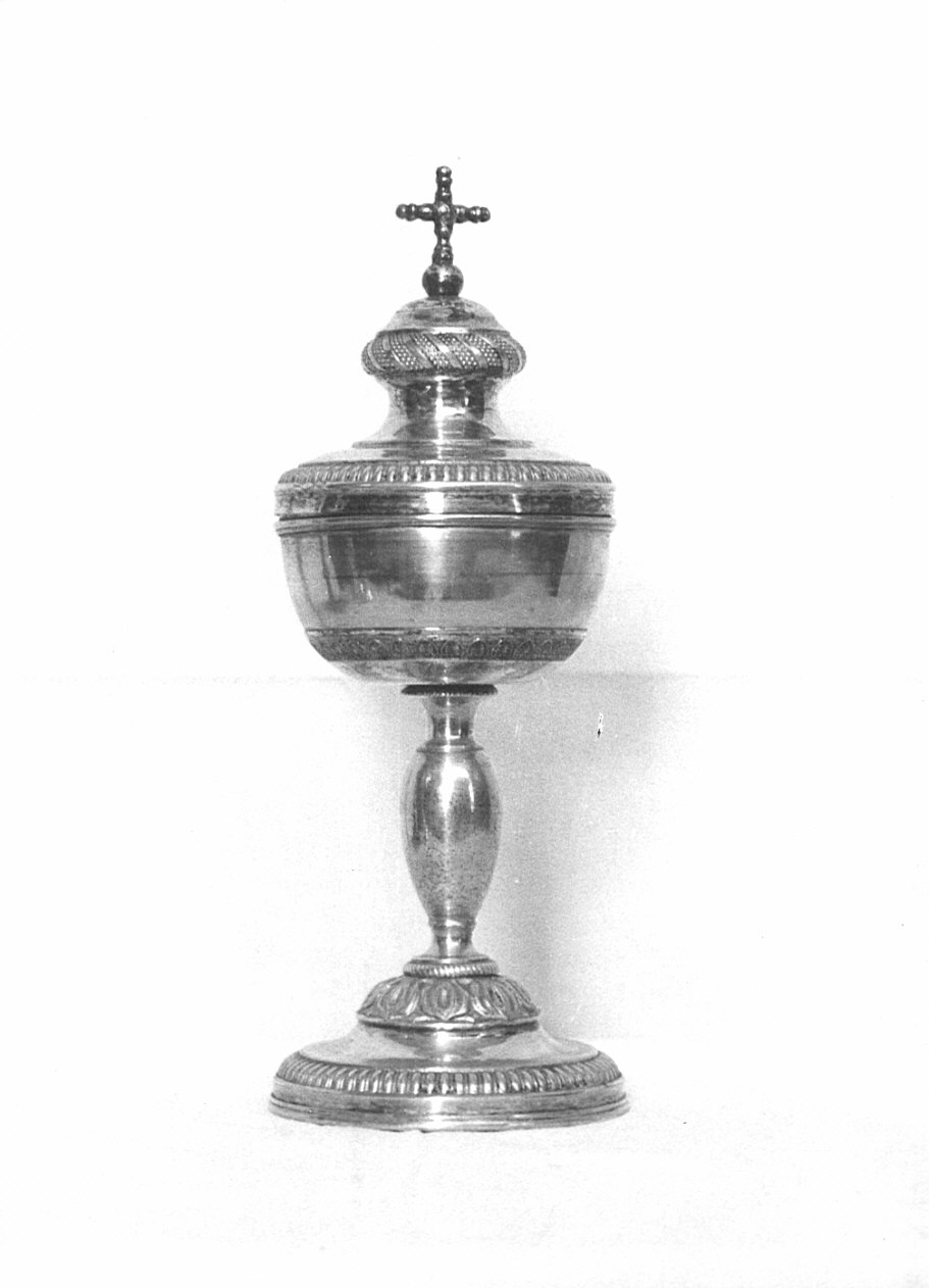 pisside, opera isolata - bottega lombarda (fine/inizio secc. XIX/ XX)