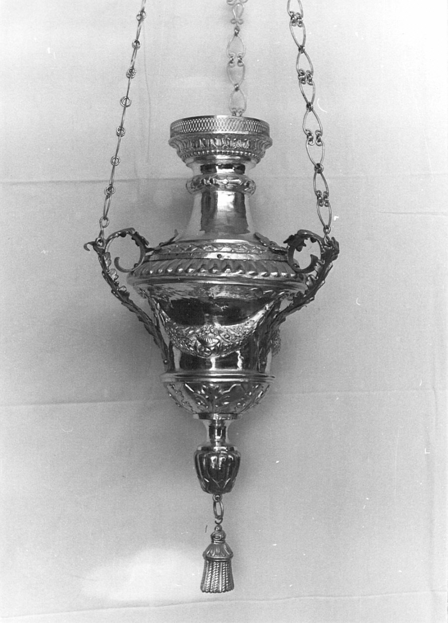 lampada pensile - bottega lombarda (sec. XIX)