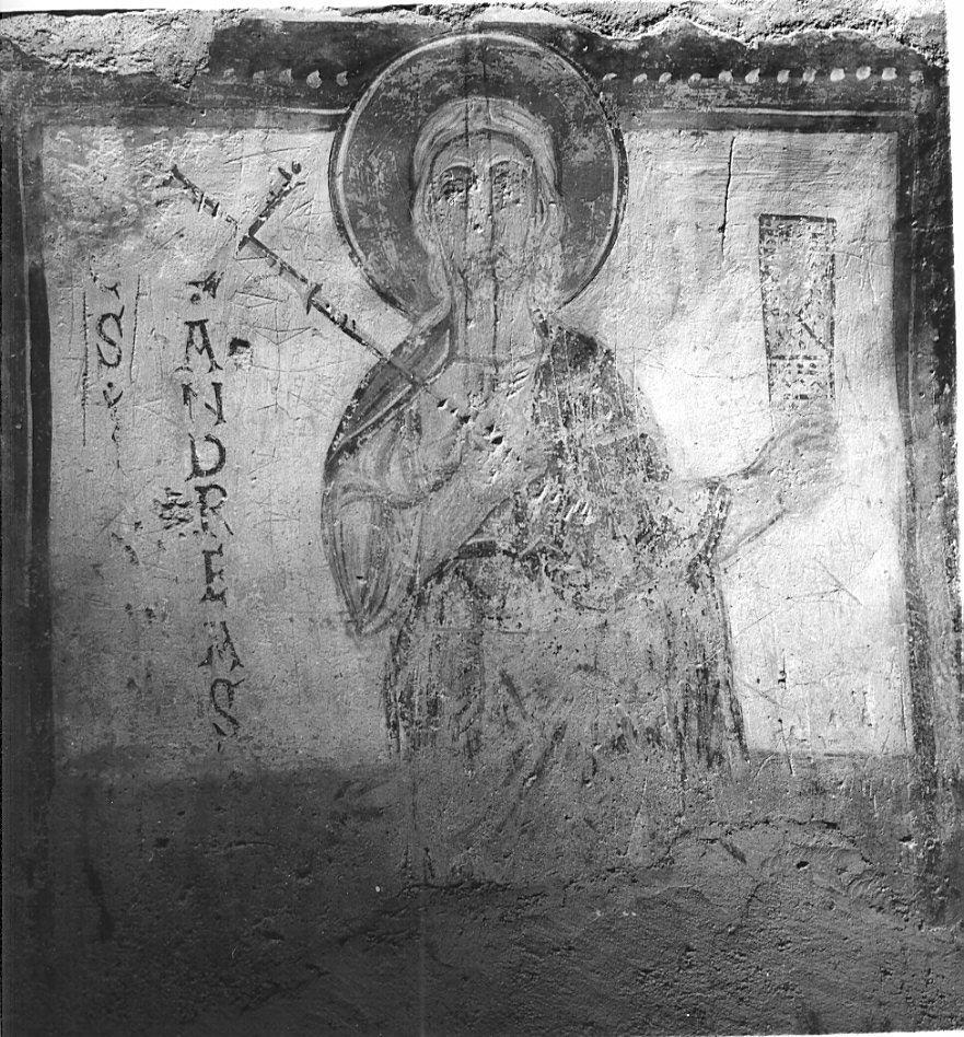 Sant'Andrea (dipinto, elemento d'insieme) - ambito italiano (fine sec. XI)