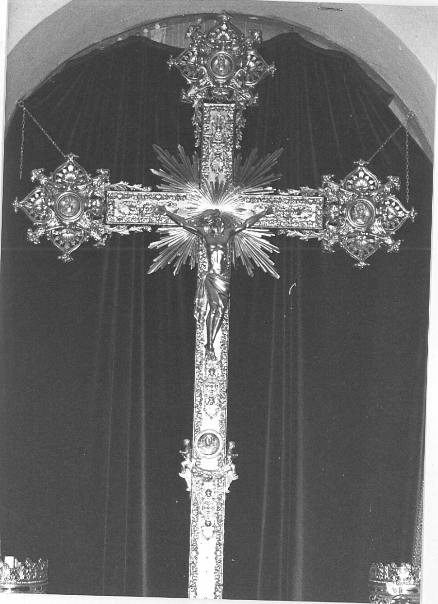 crocifisso, opera isolata - bottega lombarda (sec. XVIII)