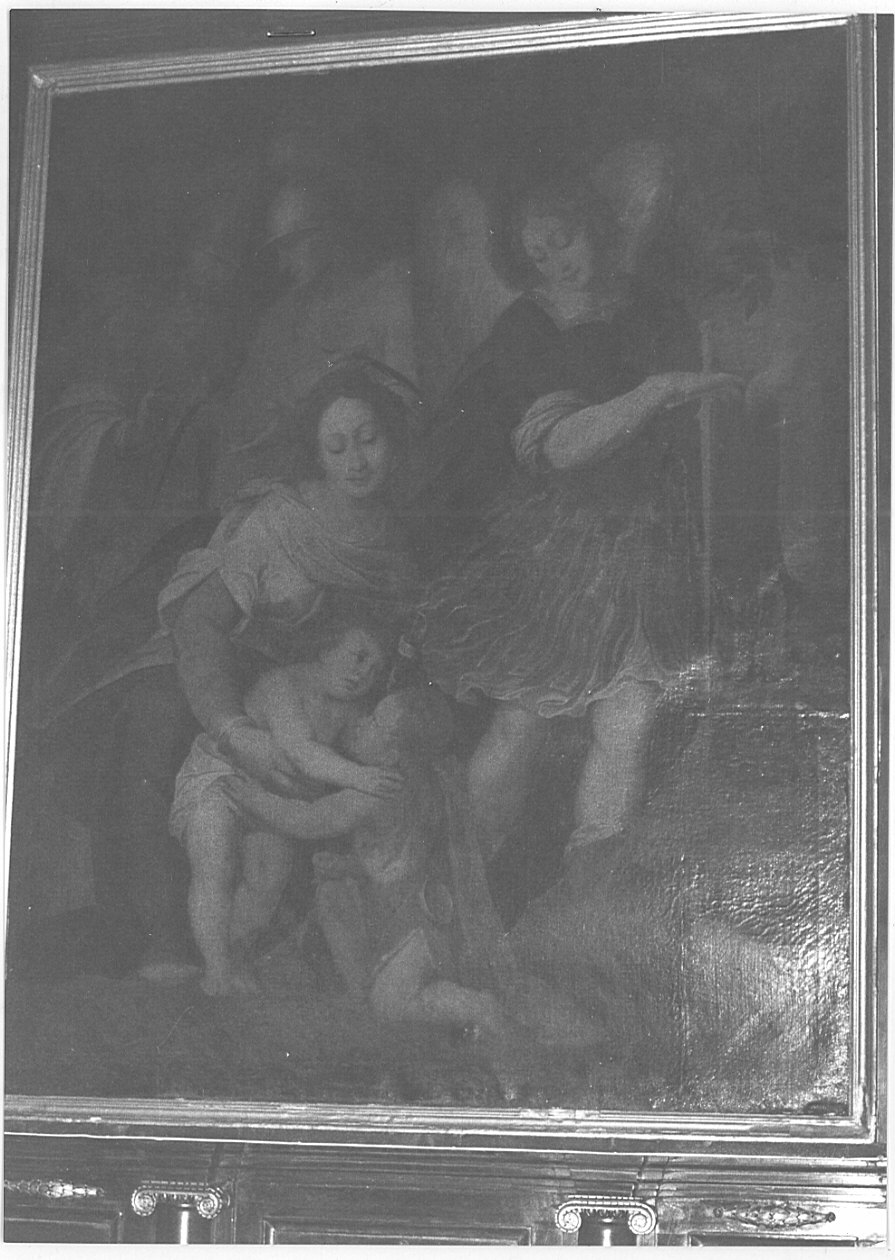 Madonna con Bambino e Santi (dipinto, opera isolata) di Procaccini Camillo (sec. XVII)