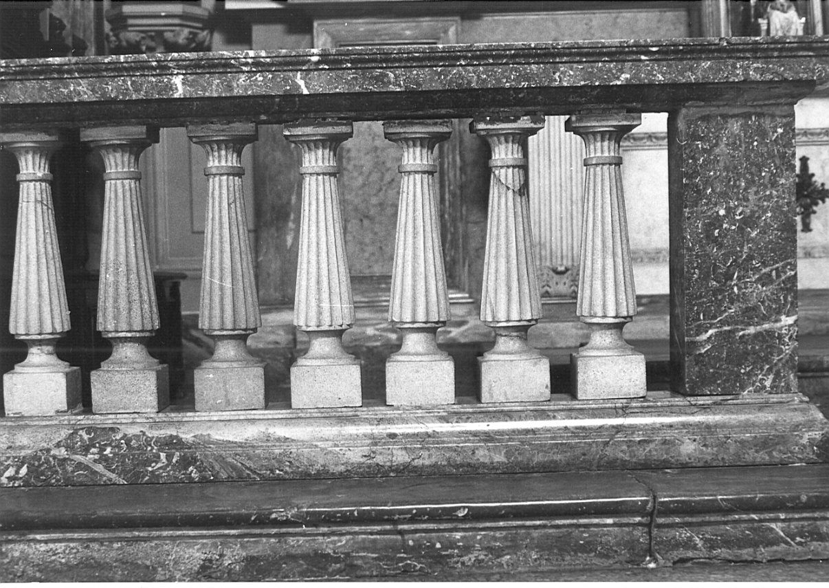 balaustrata, opera isolata - bottega lombarda (sec. XX)