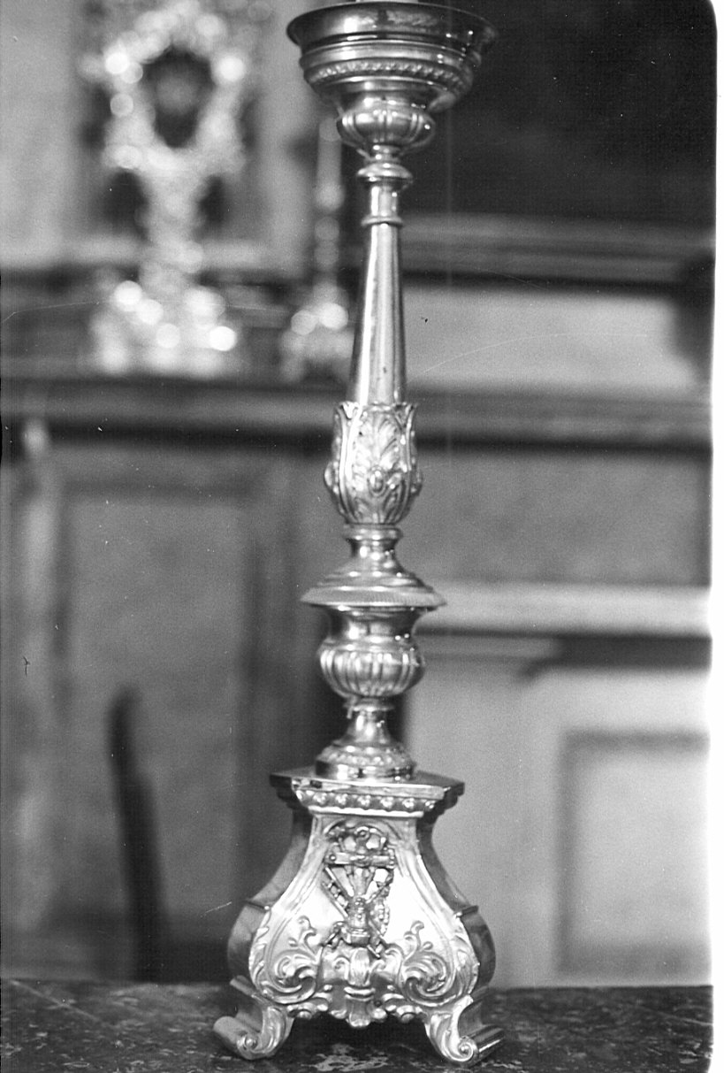 candeliere, serie - bottega lombarda (fine sec. XIX)