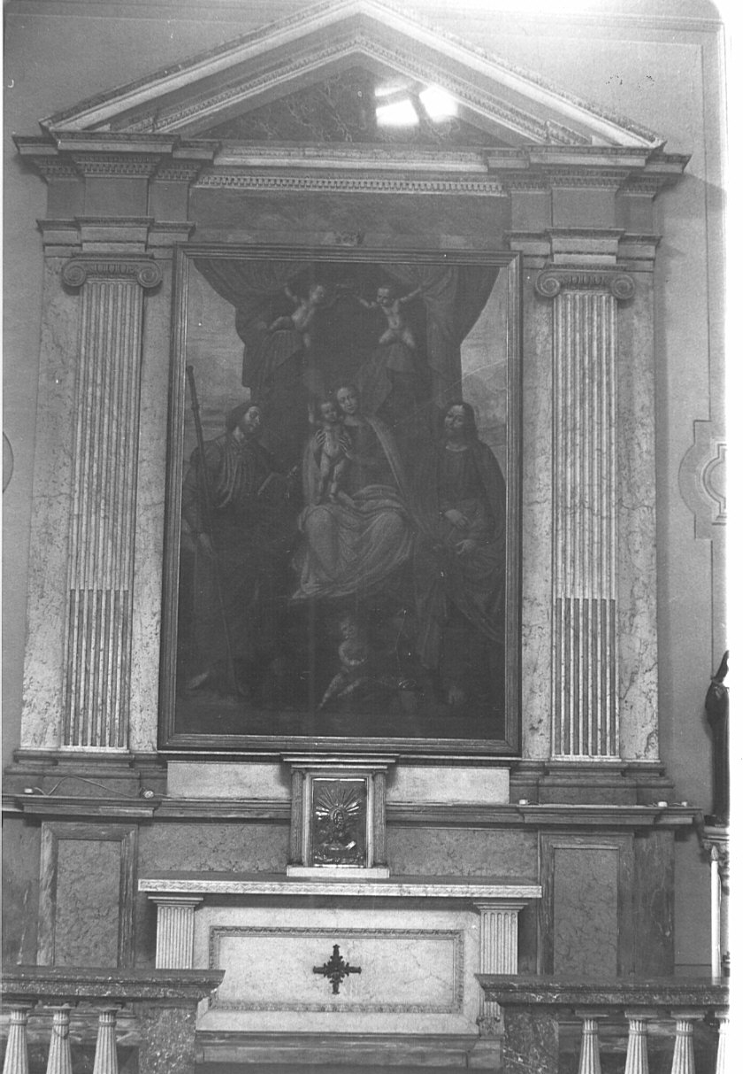 altare, complesso decorativo - bottega lombarda (sec. XIX)