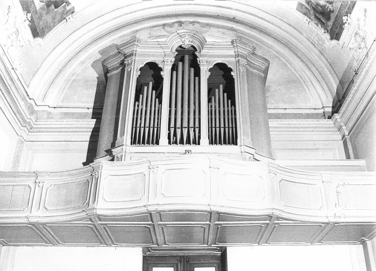 tribuna d'organo, opera isolata - bottega lombarda (secc. XVIII/ XIX)