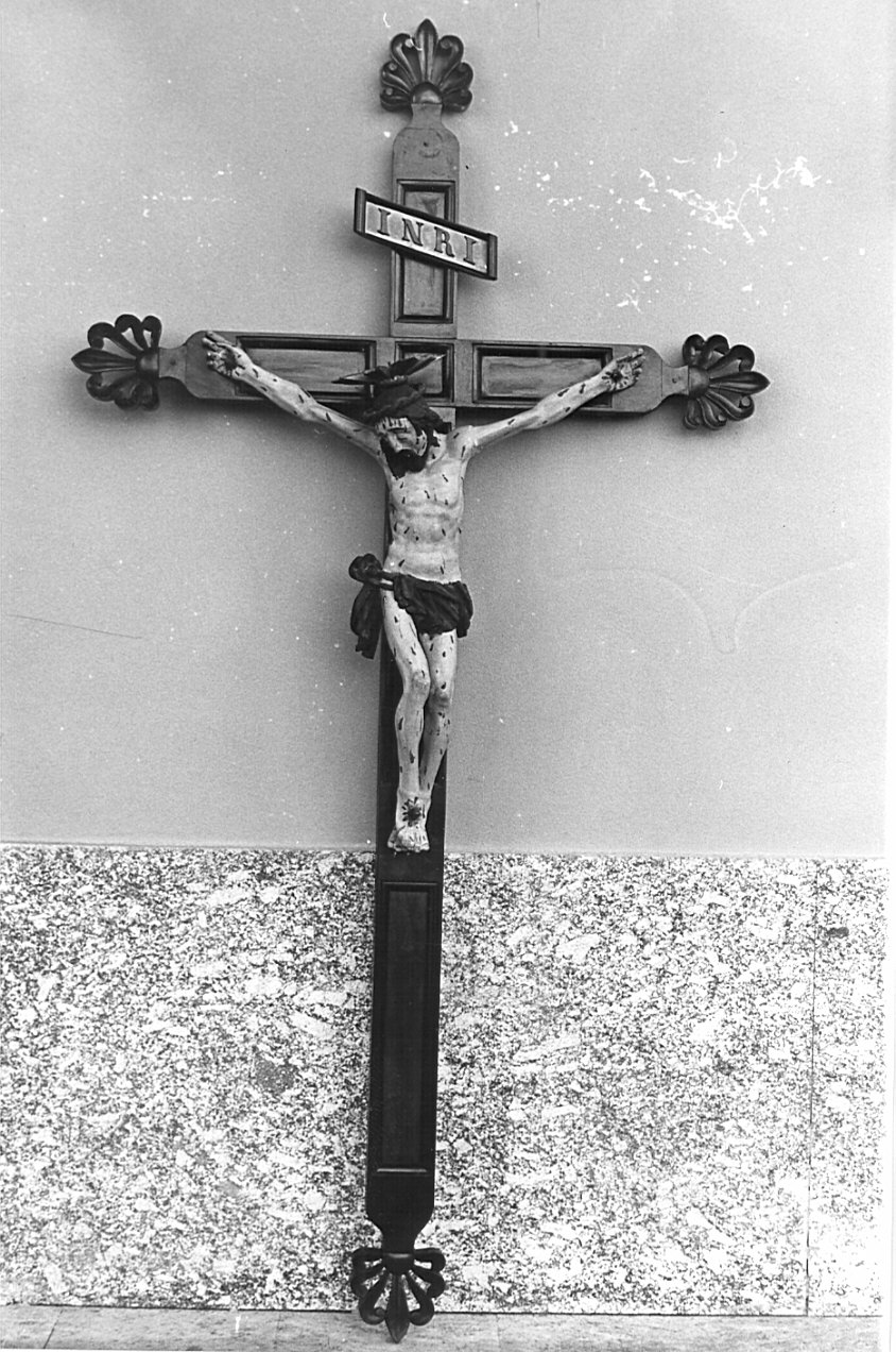 crocifisso, opera isolata - bottega lombarda (secc. XVII/ XVIII)