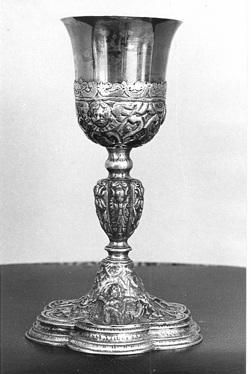 calice, opera isolata - bottega italiana (fine/inizio secc. XVII/ XVIII)