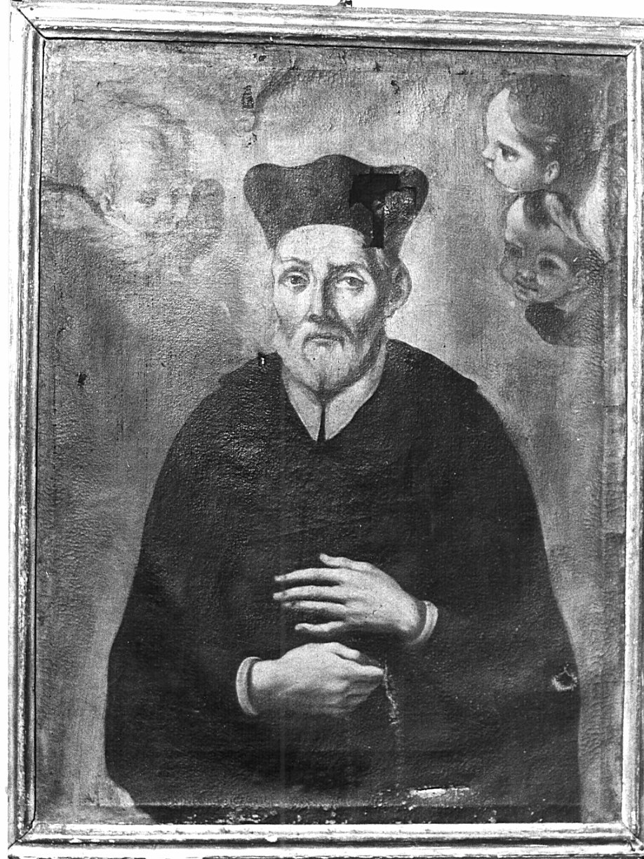 San Filippo Neri (dipinto, opera isolata) - ambito lombardo (fine/inizio secc. XVII/ XVIII)