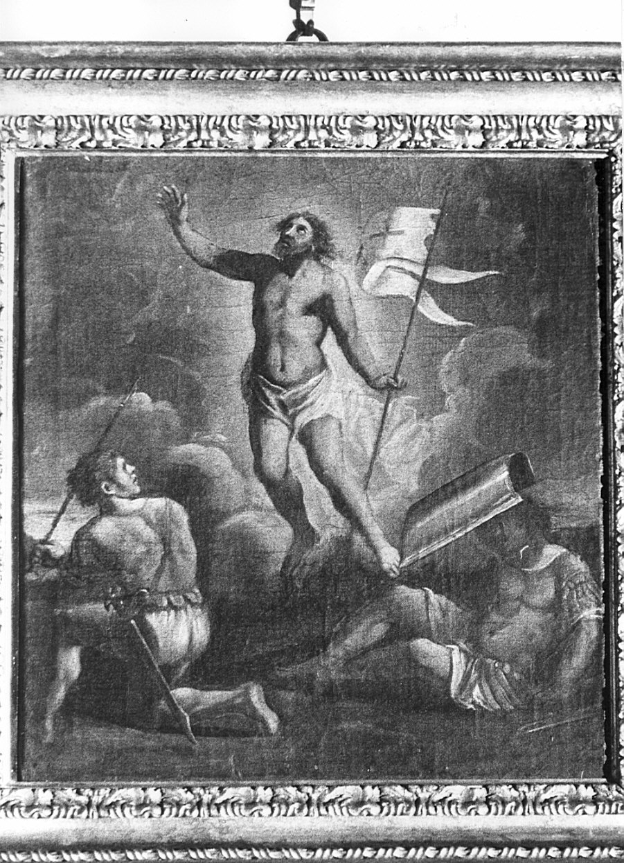 resurrezione di Cristo (dipinto, opera isolata) - ambito lombardo (sec. XVII)