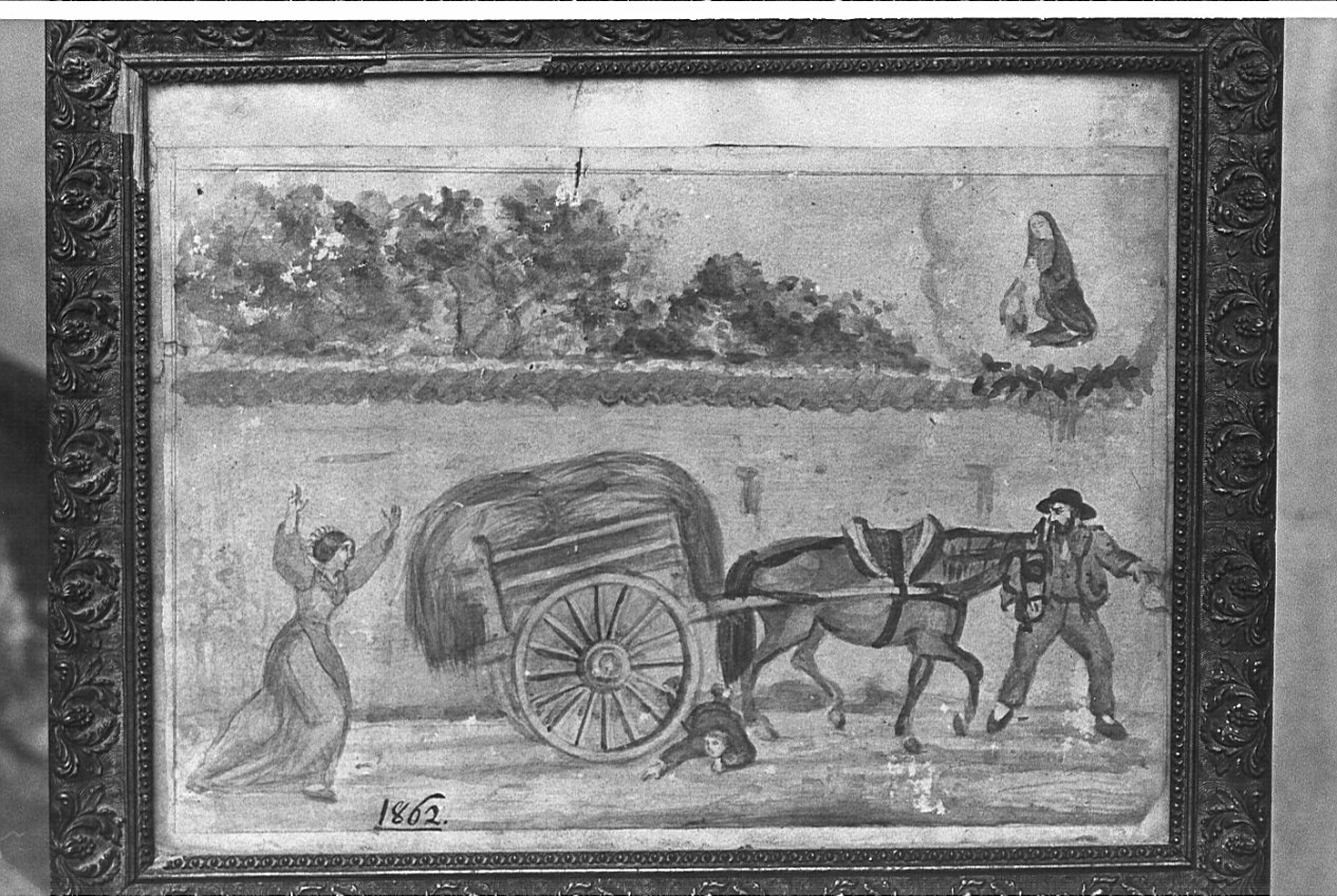 ex voto, opera isolata - ambito lombardo (sec. XIX)