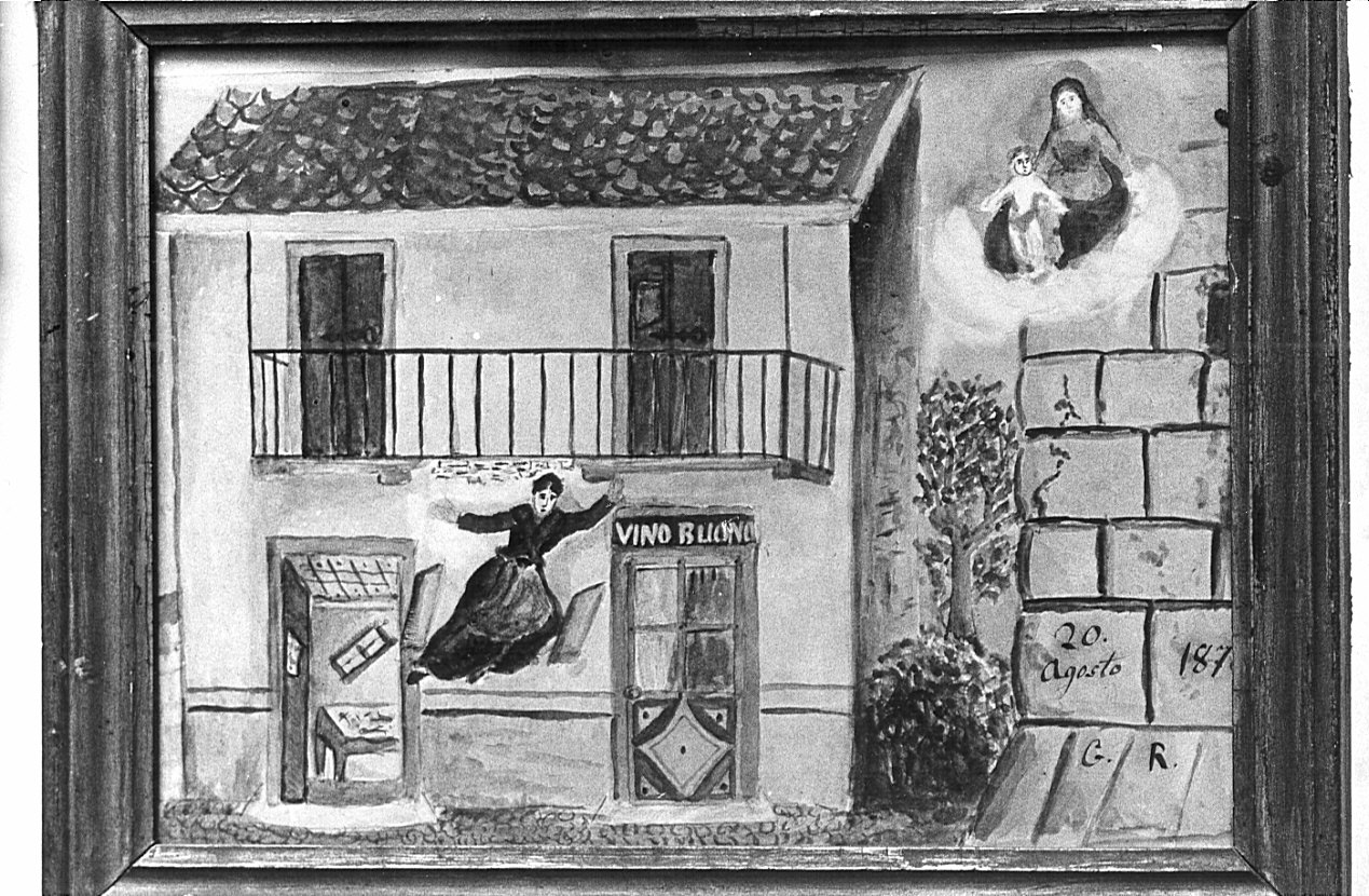 ex voto, opera isolata - ambito lombardo (sec. XIX)