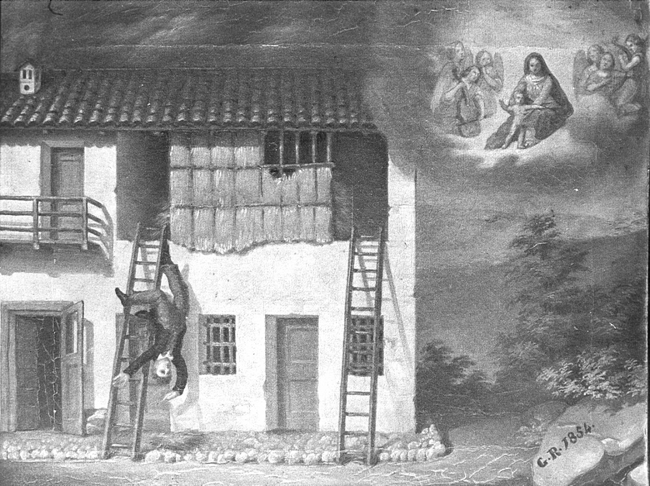 ex voto, opera isolata - ambito lombardo (sec. XIX)