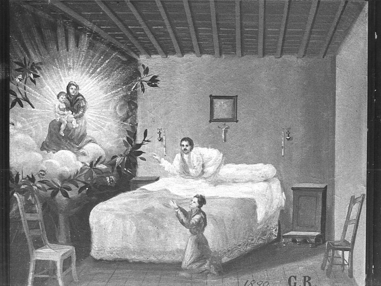 ex voto, opera isolata - ambito lombardo (sec. XIX)