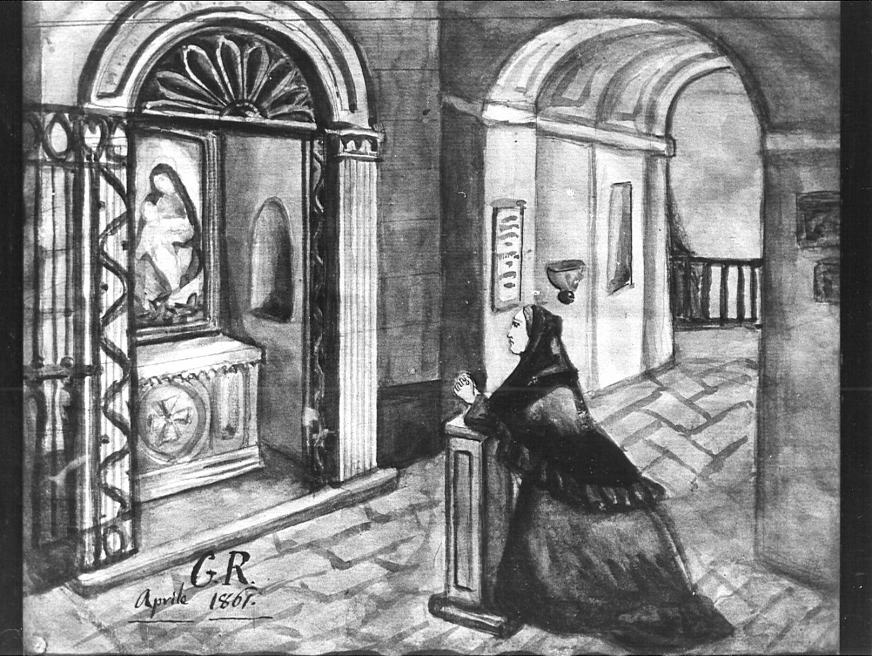 ex voto, opera isolata - ambito lombardo (sec. XIX)