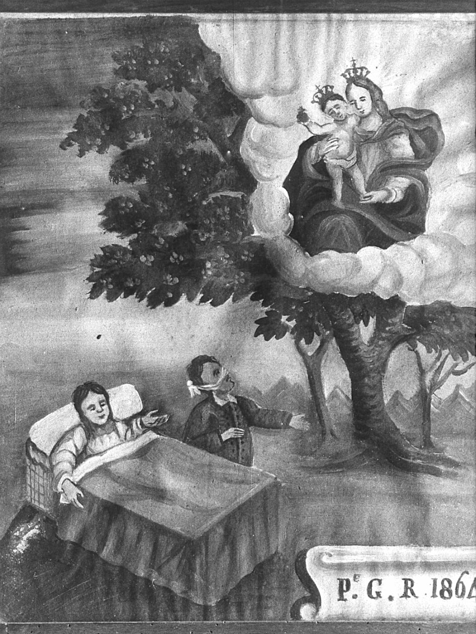 ex voto, opera isolata - ambito lombardo (sec. XIX)