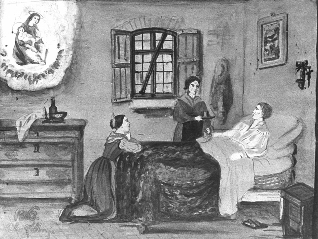 ex voto, opera isolata - ambito lombardo (sec. XIX)