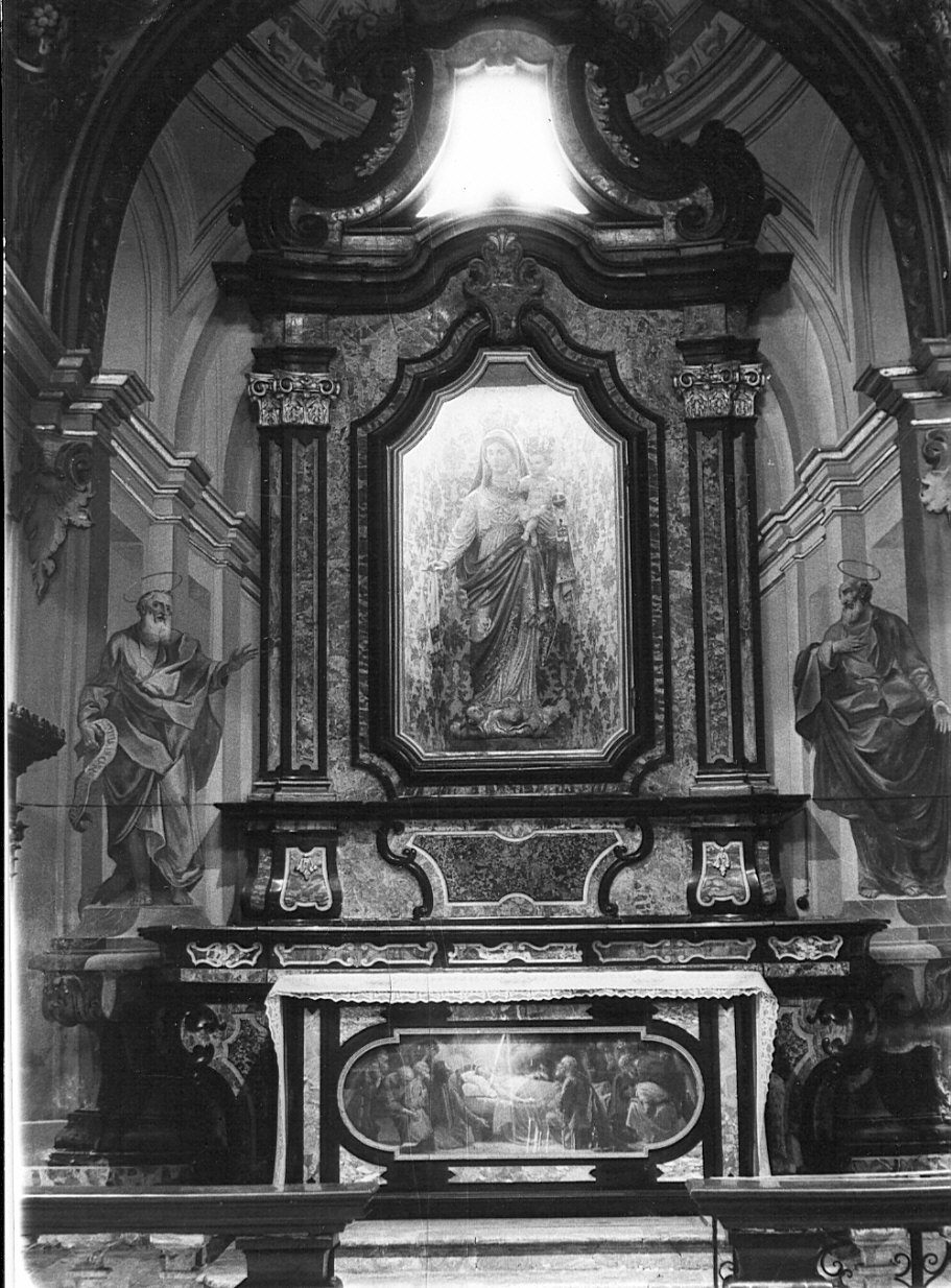 altare, opera isolata - bottega lombarda (sec. XVIII)