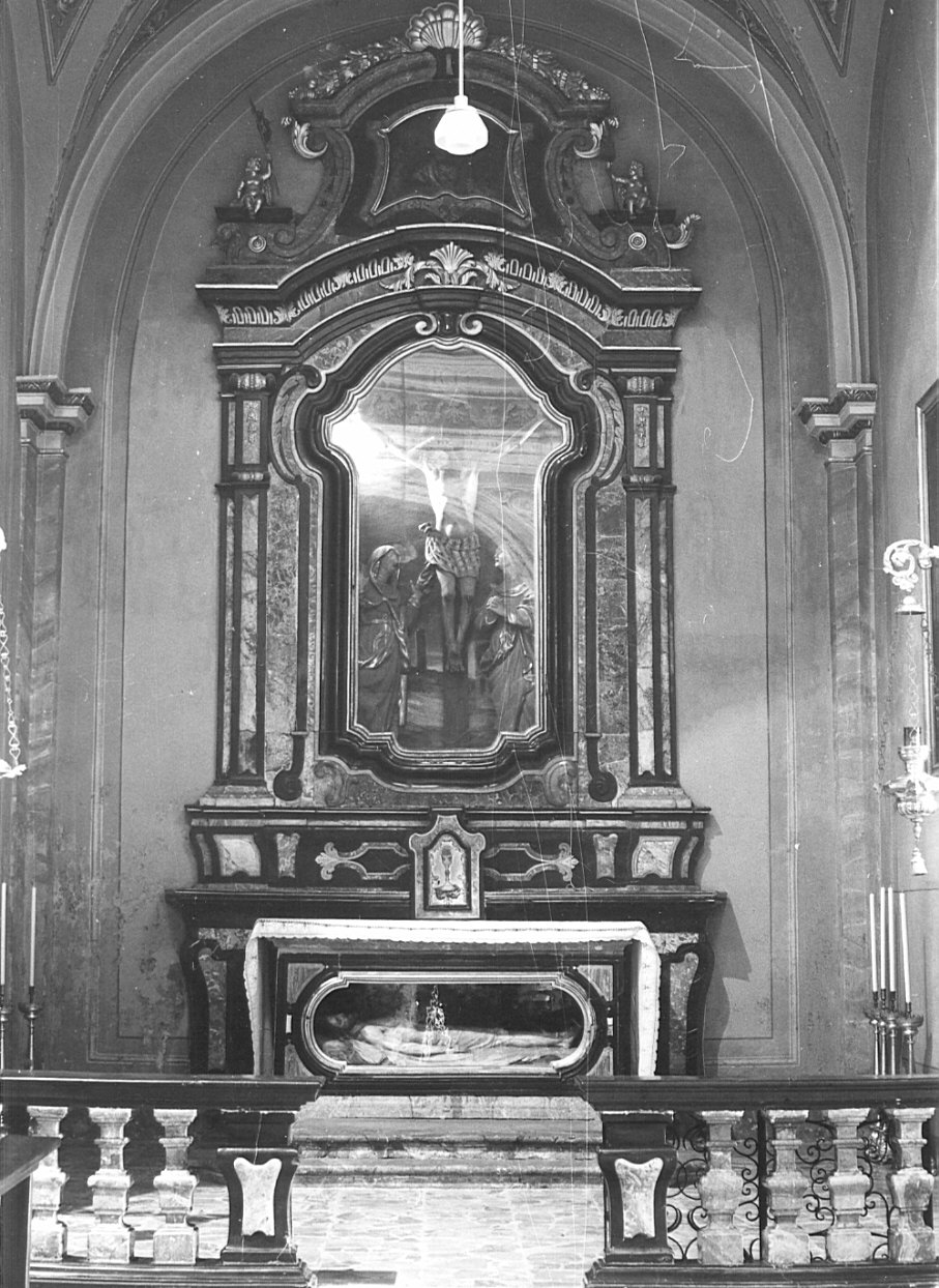 altare, complesso decorativo - bottega lombarda (sec. XVIII)