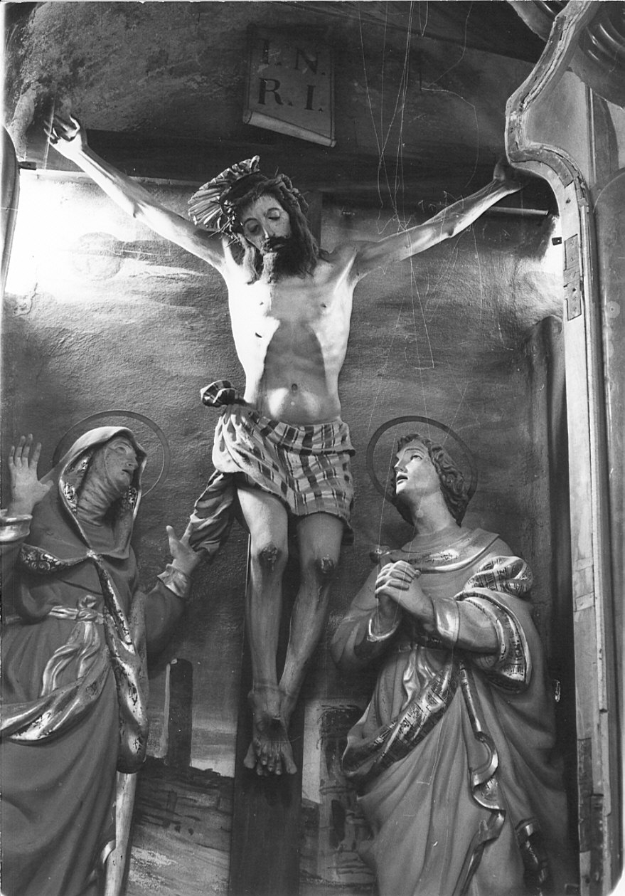 Cristo crocifisso (crocifisso, opera isolata) - bottega lombarda (sec. XVII)