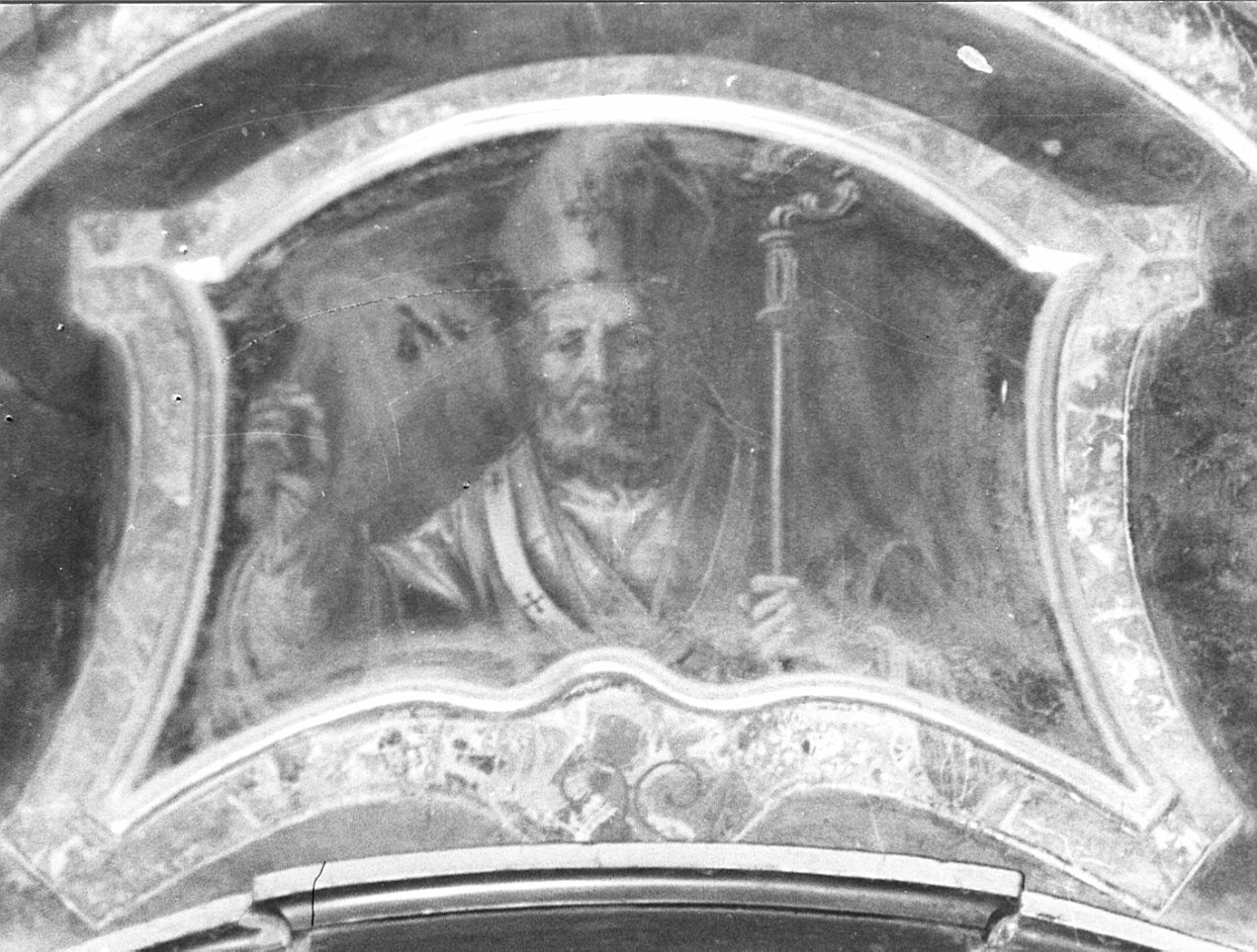 Sant'Ambrogio (dipinto, opera isolata) - ambito lombardo (sec. XVIII)
