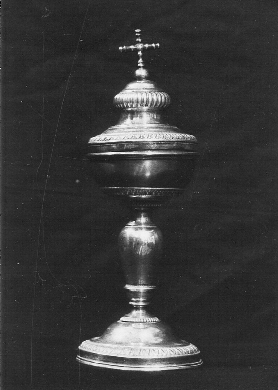 pisside, opera isolata - bottega lombarda (secc. XIX/ XX)