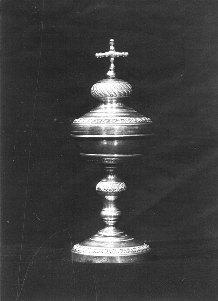 pisside, opera isolata - bottega lombarda (secc. XIX/ XX)