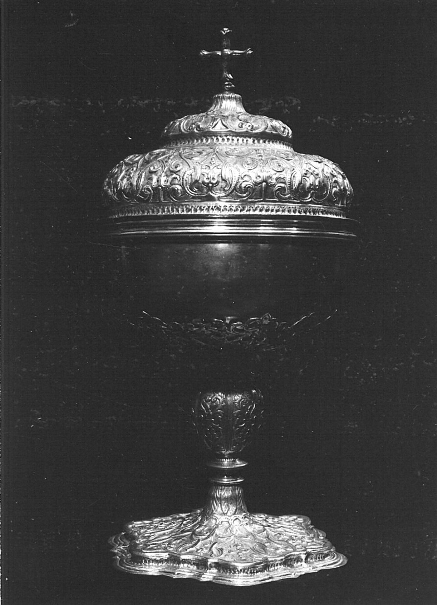 pisside, opera isolata - bottega lombarda (sec. XVII)