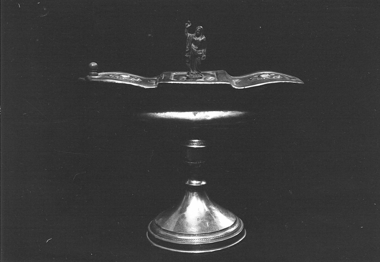 navicella portaincenso, opera isolata - bottega lombarda (secc. XIX/ XX)