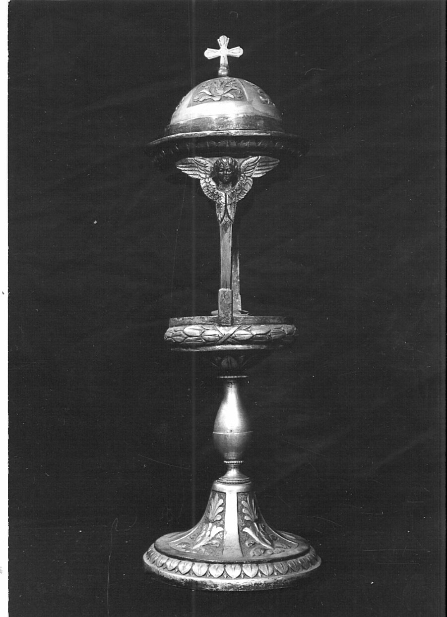 ostensorio, opera isolata - bottega lombarda (sec. XIX)