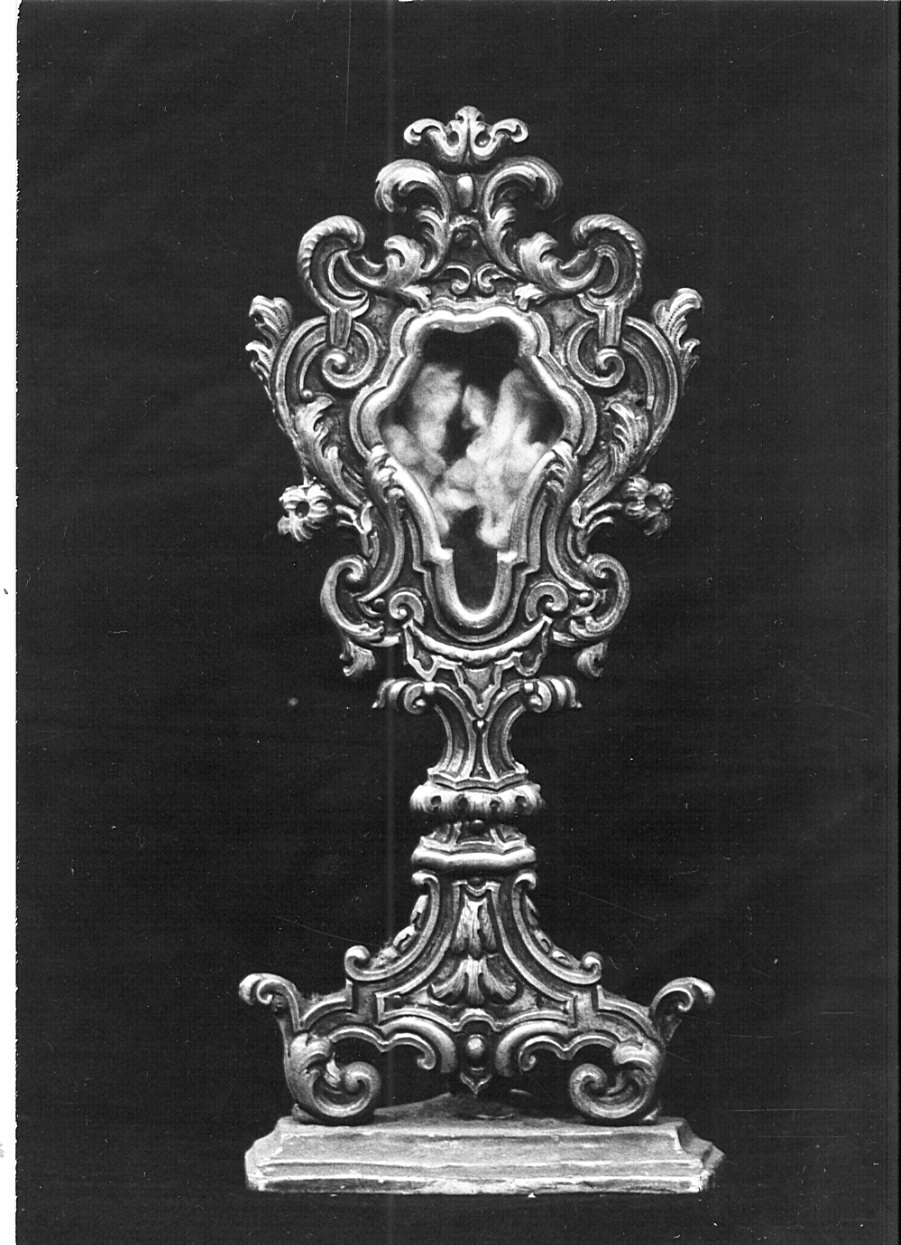 reliquiario - a ostensorio, opera isolata - bottega lombarda (sec. XVIII)