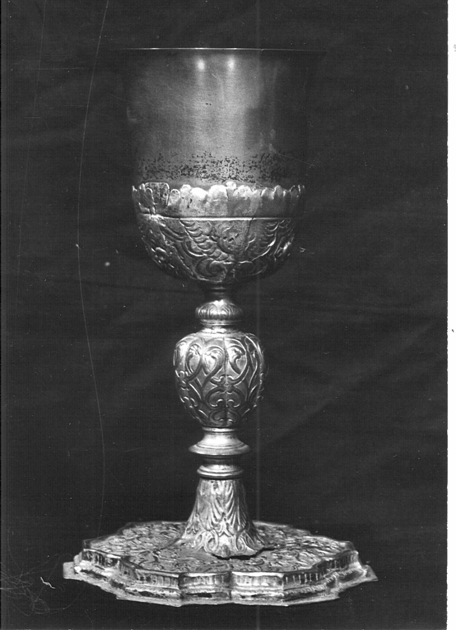 calice, opera isolata - bottega lombarda (sec. XVII)