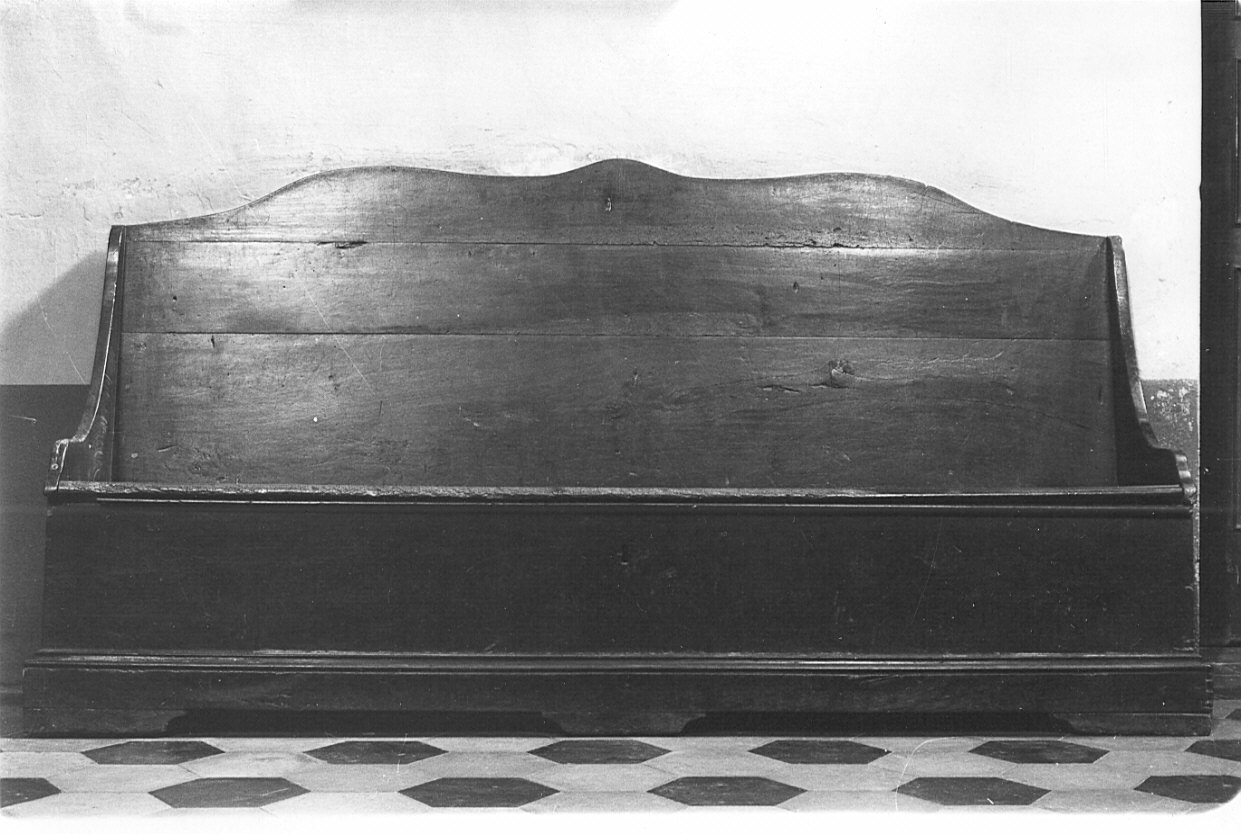 cassapanca, opera isolata - bottega lombarda (sec. XVII)