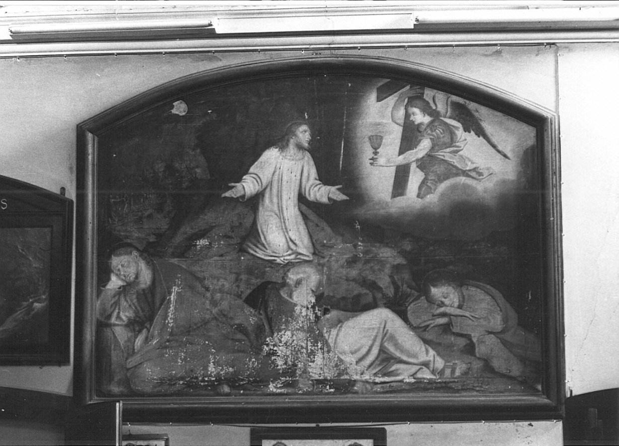 orazione di Cristo nell'orto di Getsemani (dipinto, opera isolata) - ambito lombardo (sec. XVII)