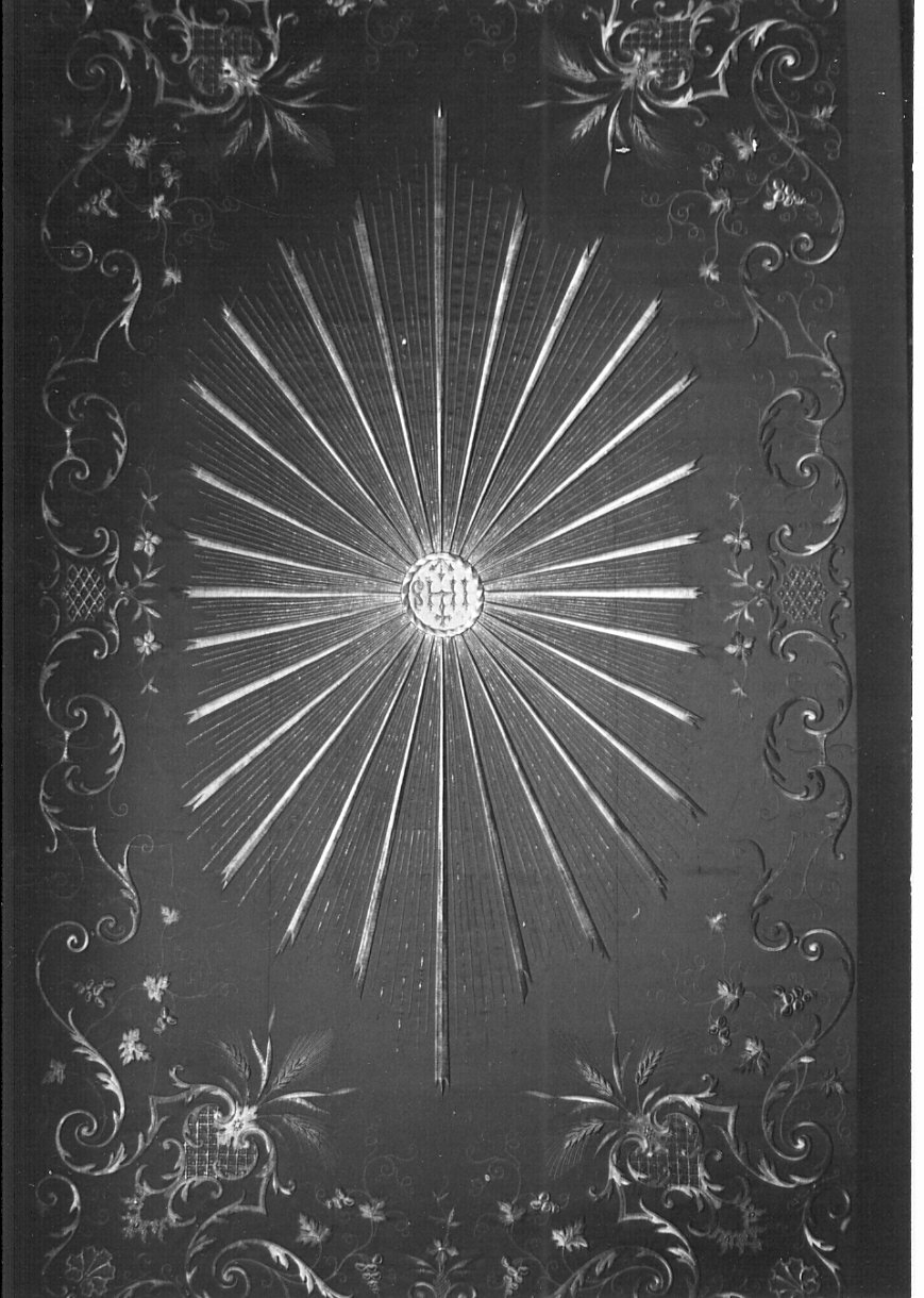 cielo del baldacchino d'altare, opera isolata - manifattura lombarda (sec. XIX)