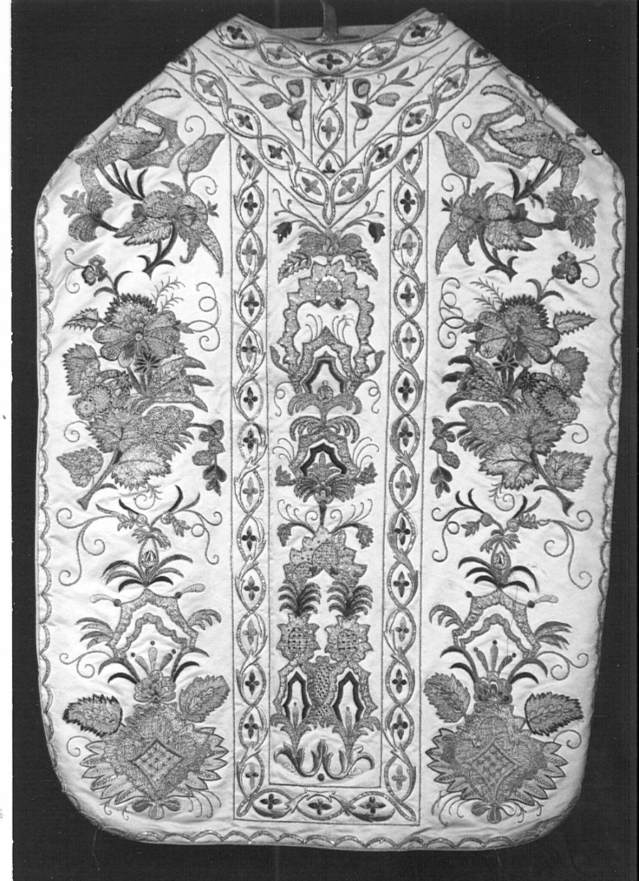 pianeta, opera isolata - manifattura lombarda (secc. XVII/ XVIII)