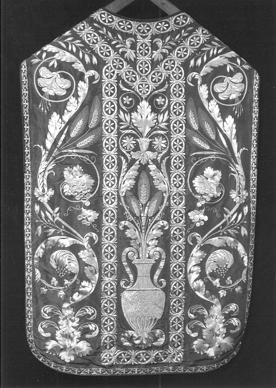 paramento liturgico - manifattura lombarda (sec. XIX)